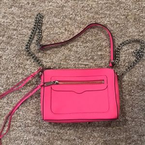 Rebecca Minkoff hot pink cross body